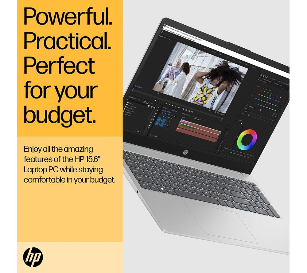 HP 15-fc1501sax 15.6" Laptop - AMD Ryzen 5, 512 GB SSD, Silver image number 7 of 21