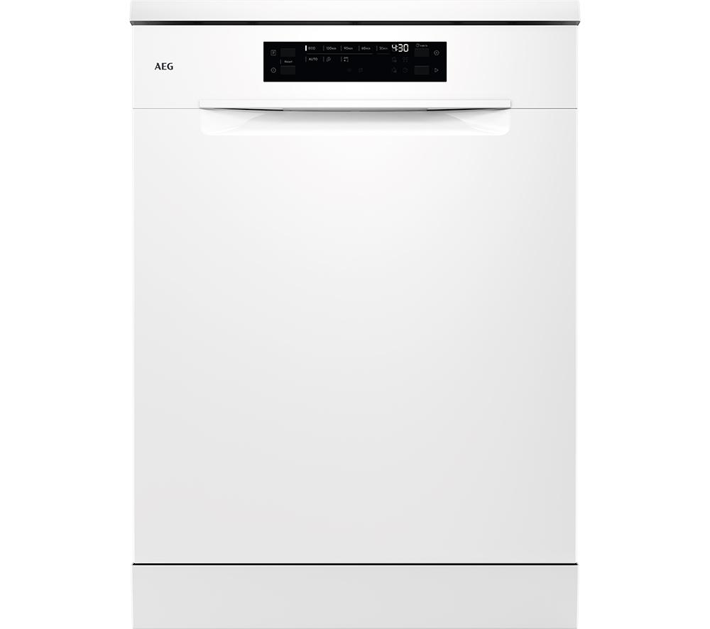 AEG GF5200D1SNW Full-size Freestanding Dishwasher - White