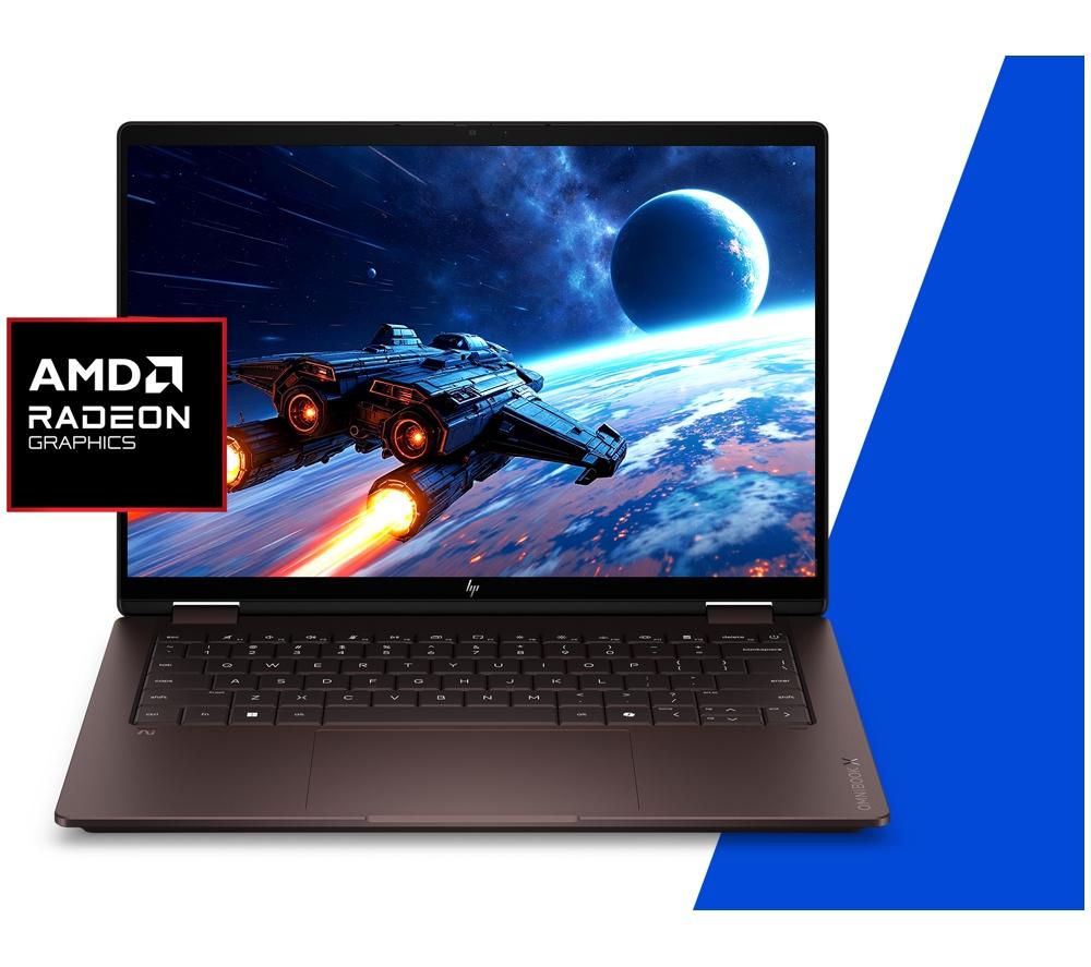 HP OmniBook X Flip NGAI 14" 2 in 1 Laptop - AMD Ryzen AI 5, 512 GB SSD, Brown image number 18 of 28