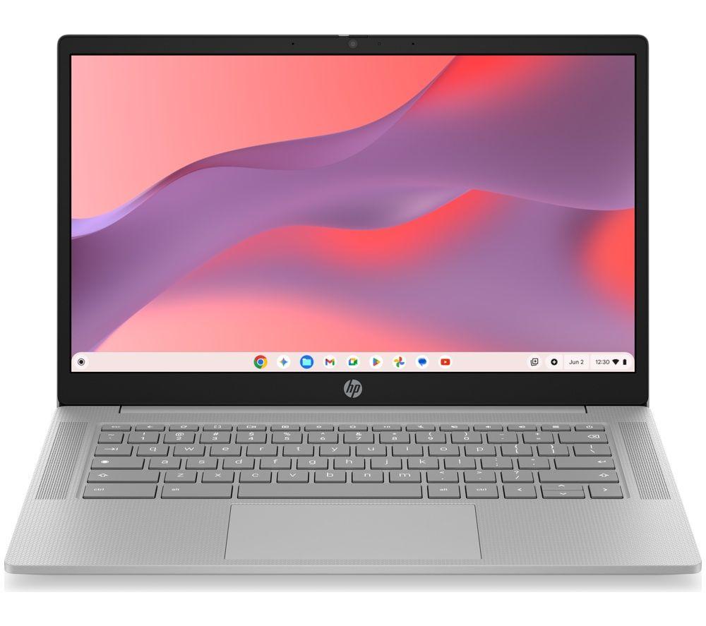 HP 14a-nm0007sax 14inch Chromebook - MediaTek Kompanio 540, 128 GB UFS, Grey