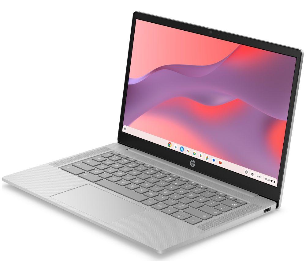 HP 14a-nm0007sax 14" Chromebook - MediaTek Kompanio 540, 128 GB UFS, Grey image number 2 of 5