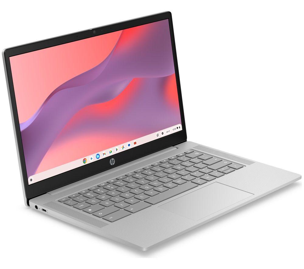 HP 14a-nm0007sax 14" Chromebook - MediaTek Kompanio 540, 128 GB UFS, Grey image number 3 of 5