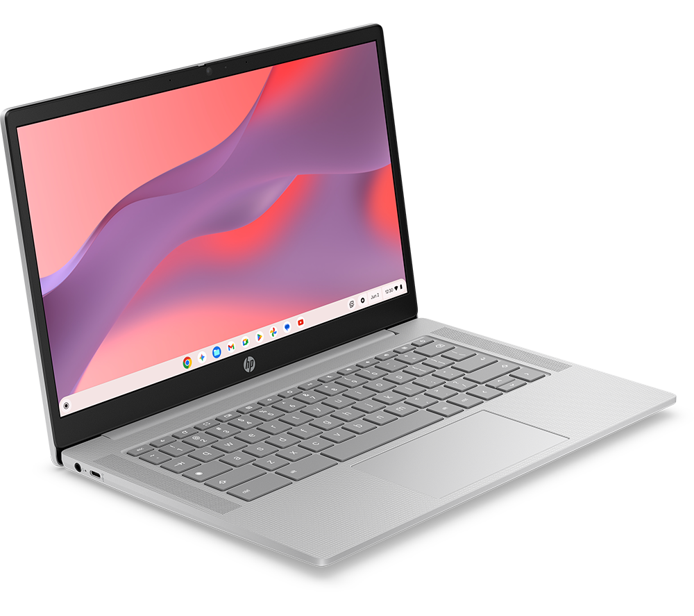 HP 14a-nm0002sax 14" Chromebook - MediaTek Kompanio 540, 128 GB UFS, Grey image number 17 of 19