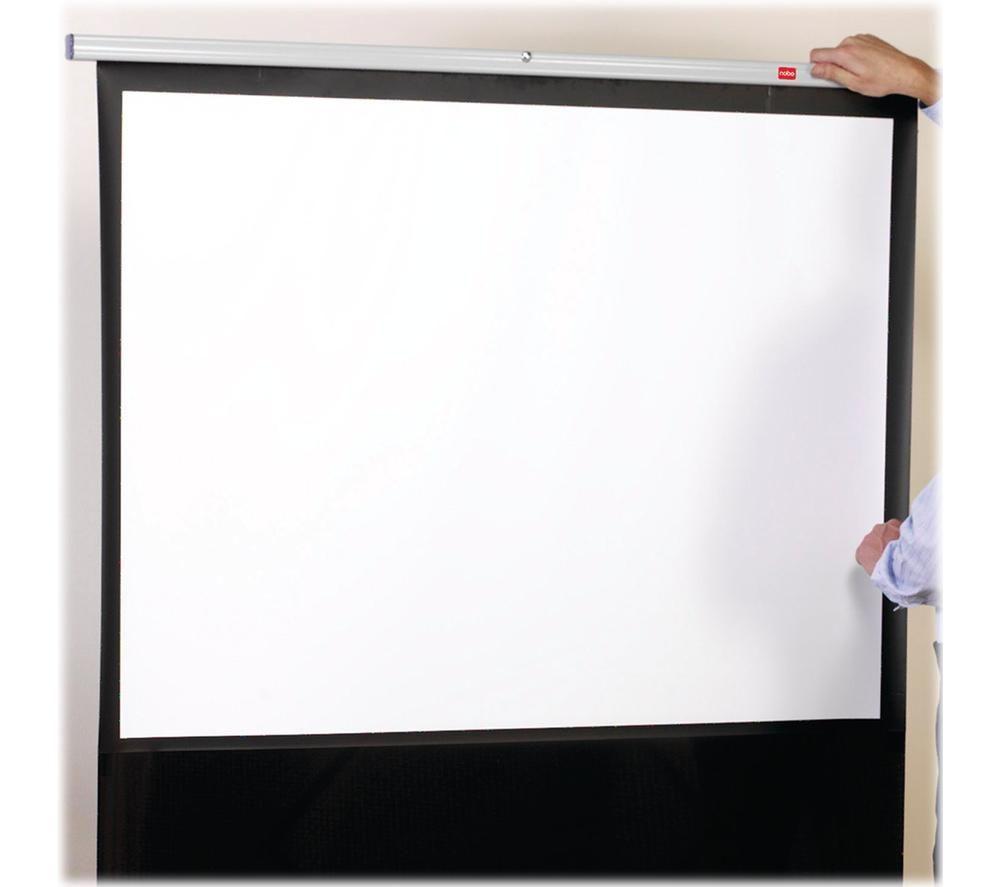 NOBO 80" Pull-up Floor Standing Projector Screen image number 6 of 18
