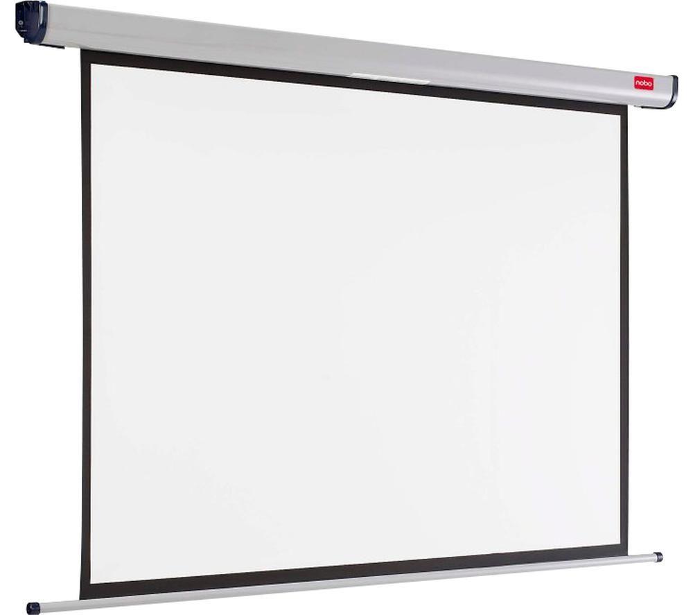 NOBO 1902391W Pull Down Projector Screen image number 6 of 7