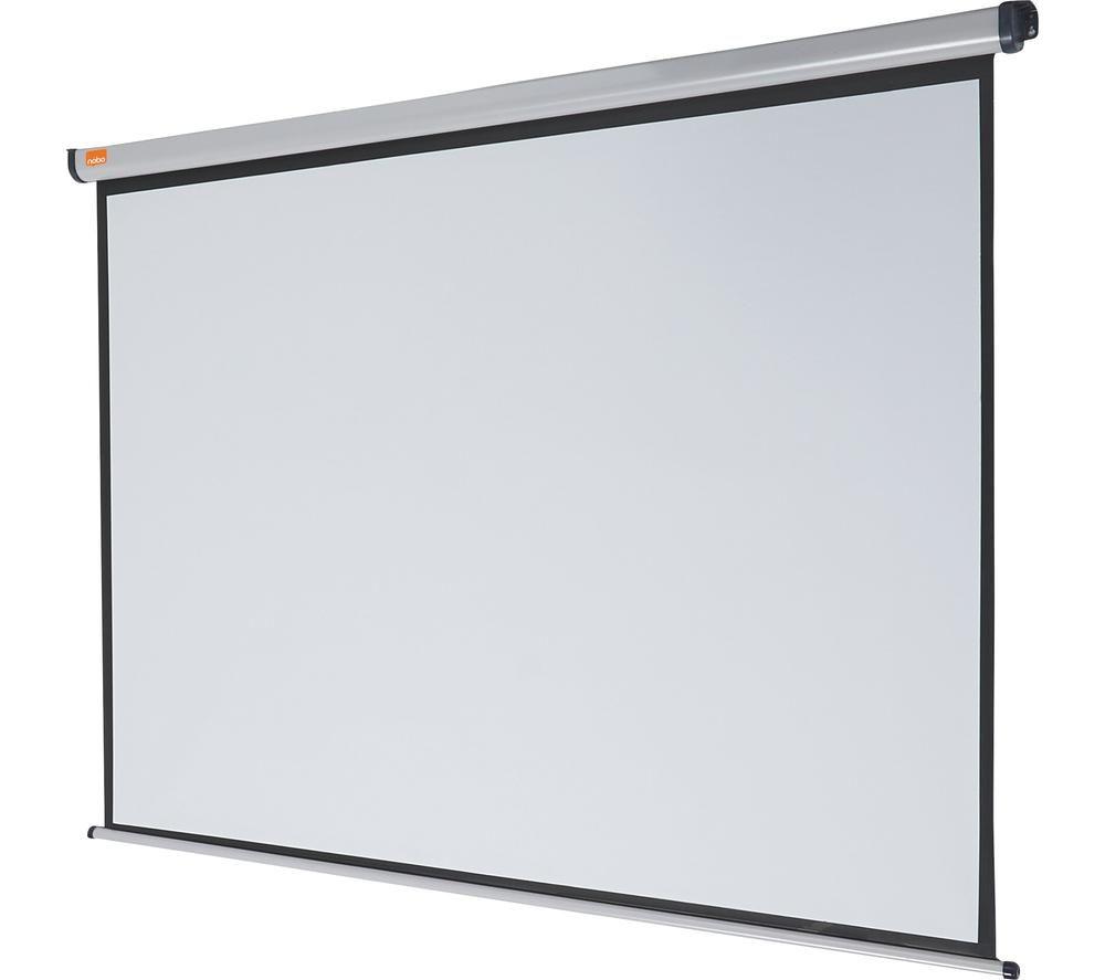 NOBO 1902393W Pull Down Projector Screen image number 4 of 6