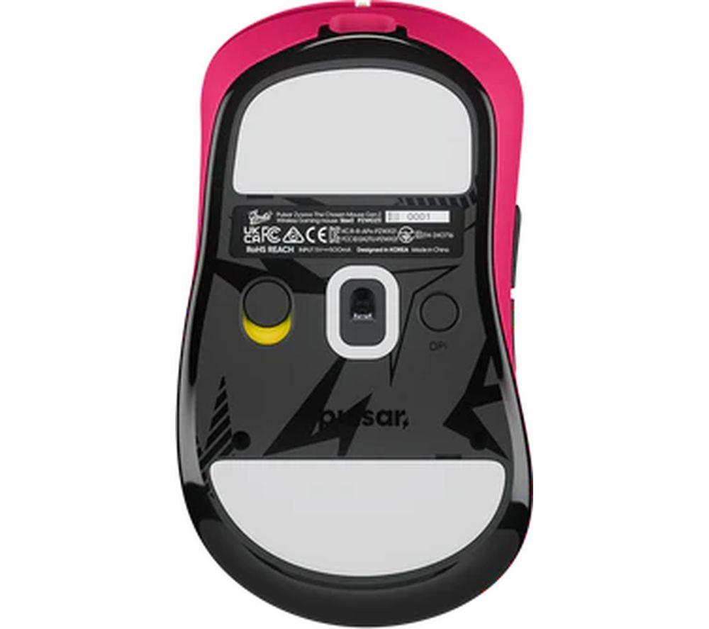 PULSAR Zywoo The Chosen Mouse Gen.2 Wireless Optical Gaming Mouse - Medium, Pink image number 2 of 6