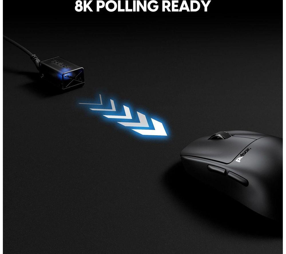 PULSAR X2 CrazyLight Mini Wireless Optical Gaming Mouse - Black image number 4 of 7