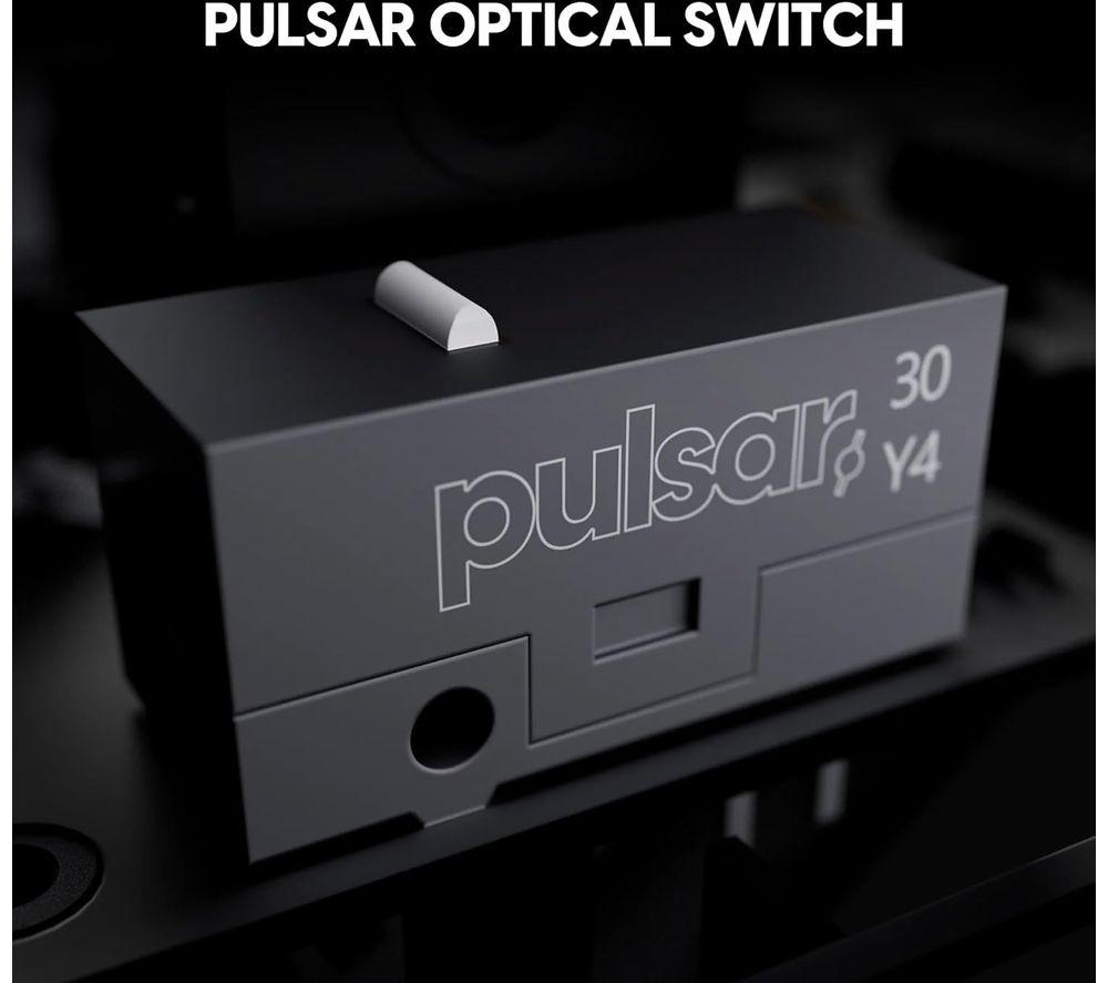 PULSAR X2 CrazyLight Mini Wireless Optical Gaming Mouse - Black image number 5 of 7