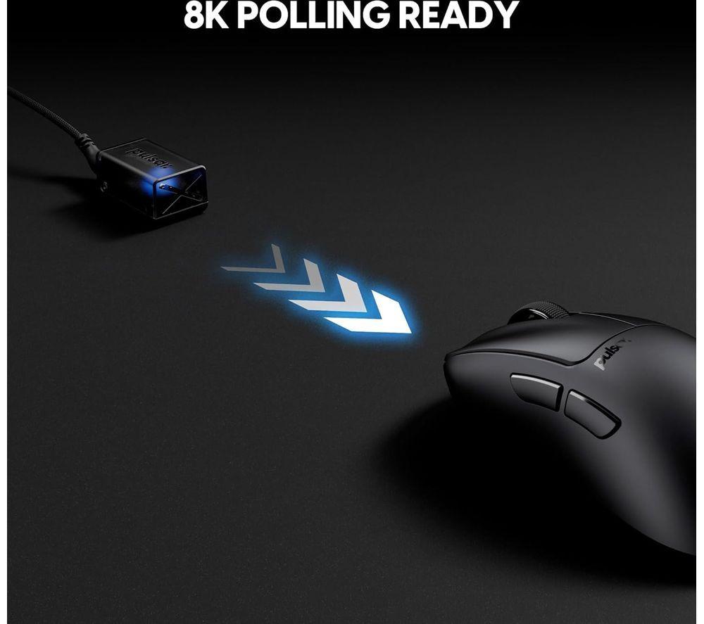 PULSAR Xlite CrazyLight Wireless Optical Gaming Mouse - Black image number 3 of 7