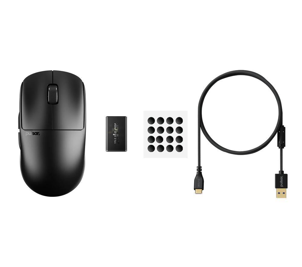 PULSAR X2H Series CrazyLight Wireless Optical Gaming Mouse - Jet Black image number 5 of 8
