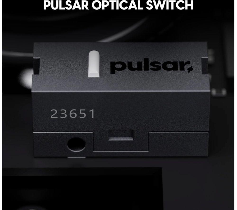 PULSAR X3 CrazyLight Mini Wireless Optical Gaming Mouse - Black image number 2 of 7