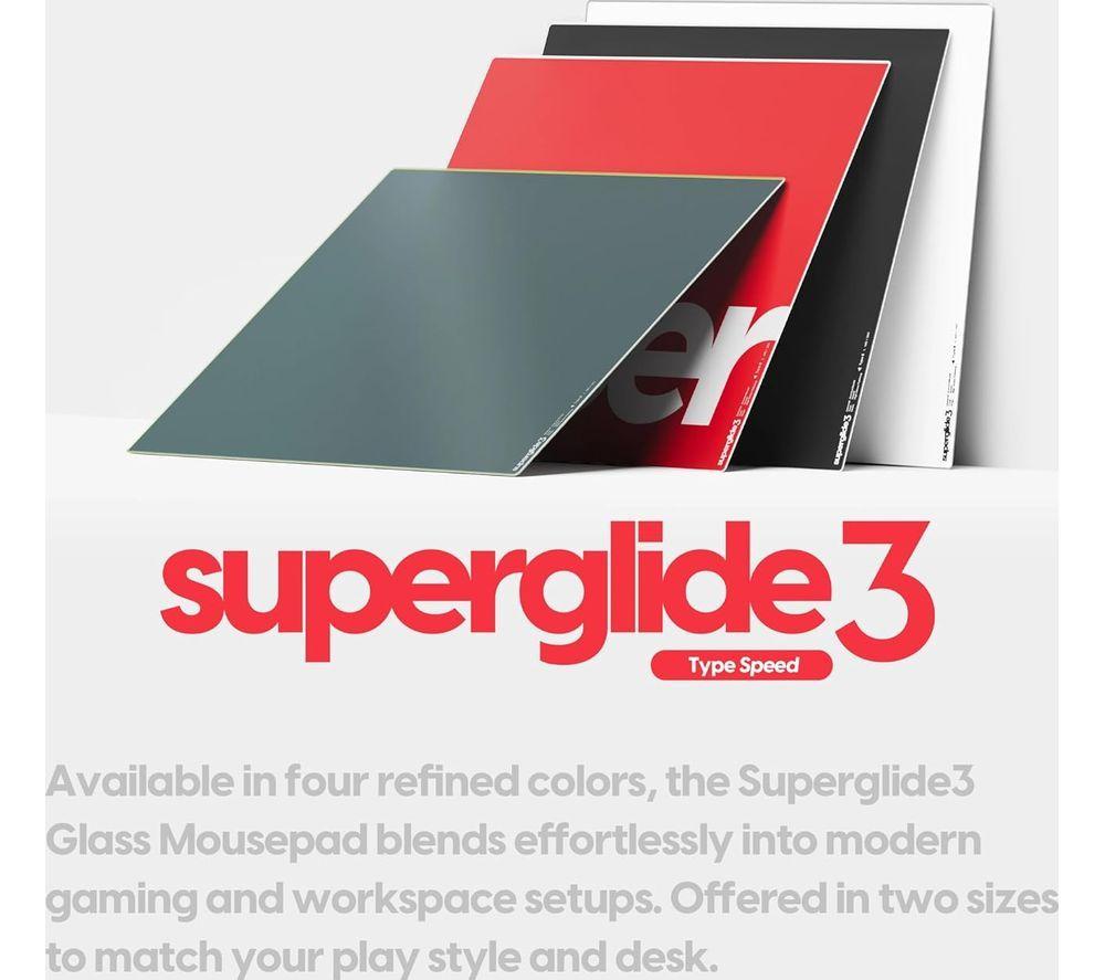 PULSAR Superglide V3 XL Gaming Mouse Mat - Black image number 3 of 4