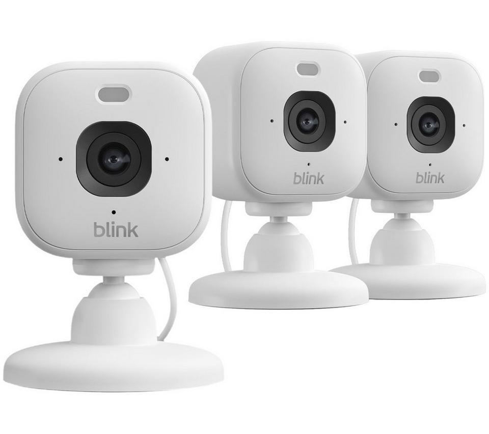 BLINK Mini 2K+ WiFi Security Camera - Pack of 3