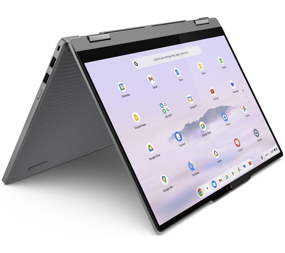 LENOVO 83LN002GUK 14inch 2 in 1 Chromebook Plus - IntelÂ®CoreÂ™ 3 N355, 128 GB UFS, Grey