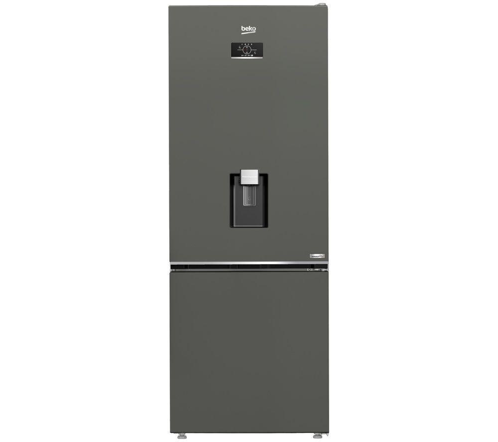 BEKO HarvestFresh CNG4793DVG 70/30 Fridge Freezer - Graphite