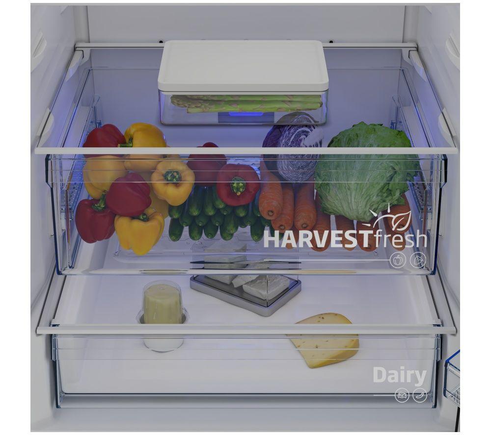 BEKO HarvestFresh CNG4793DVG 70/30 Fridge Freezer - Graphite image number 4 of 10