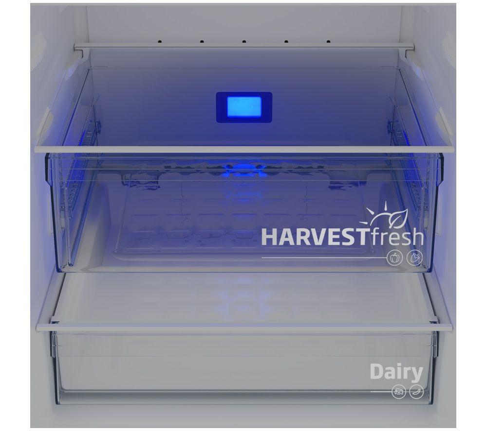 BEKO HarvestFresh CNG4793DVG 70/30 Fridge Freezer - Graphite image number 5 of 10