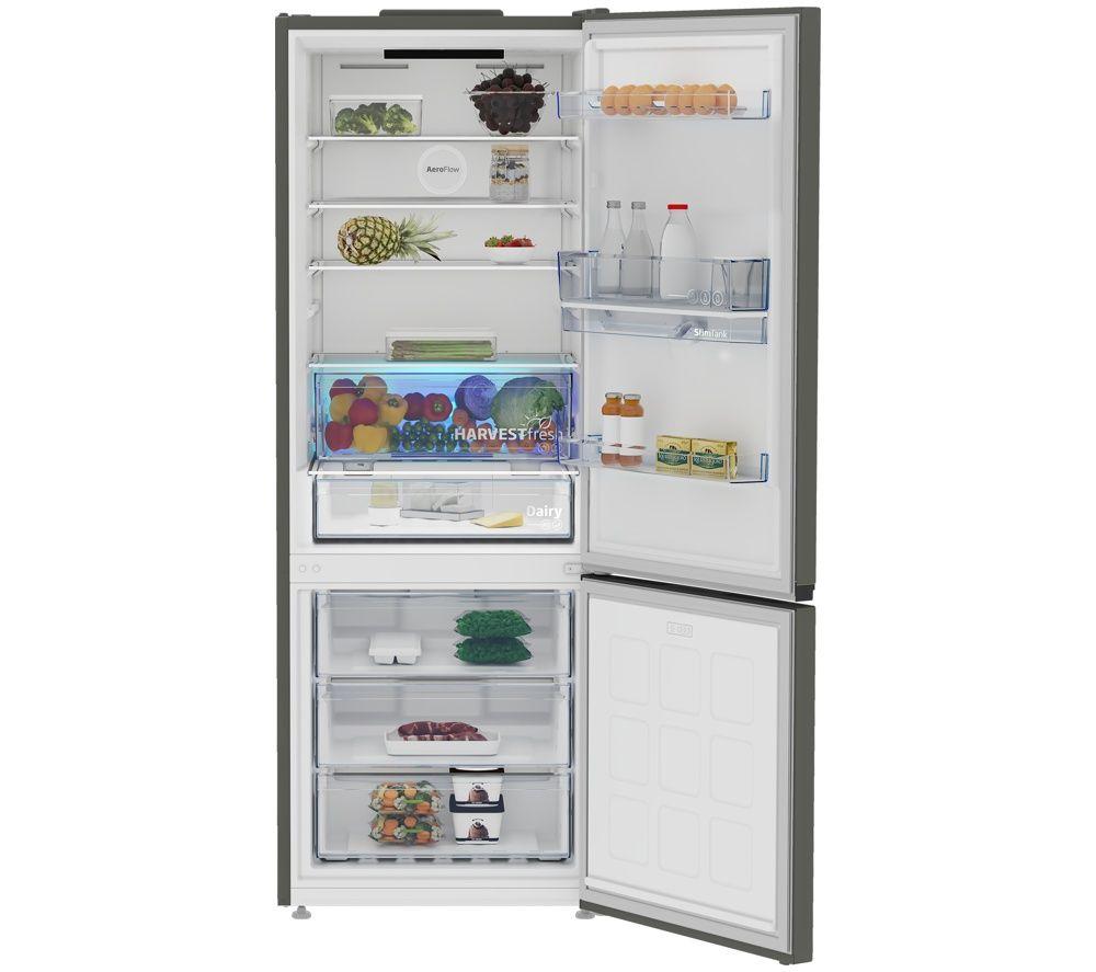 BEKO HarvestFresh CNG4793DVG 70/30 Fridge Freezer - Graphite image number 6 of 10