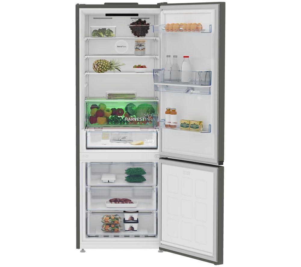 BEKO HarvestFresh CNG4793DVG 70/30 Fridge Freezer - Graphite image number 8 of 10