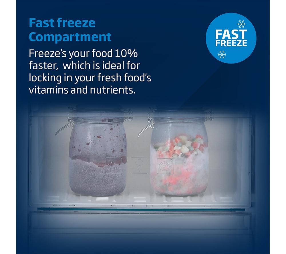 BEKO HarvestFresh CNG4793DVG 70/30 Fridge Freezer - Graphite image number 13 of 19