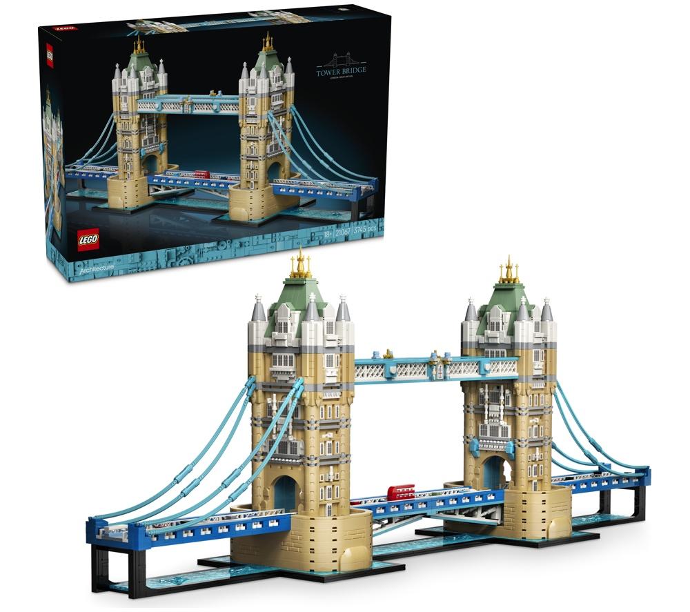 Lego Architecture 21067 Tower Bridge Set for Adults