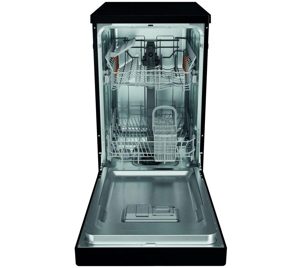 HOTPOINT HP2FD10CS90BUK Slimline Dishwasher - Black image number 4 of 9