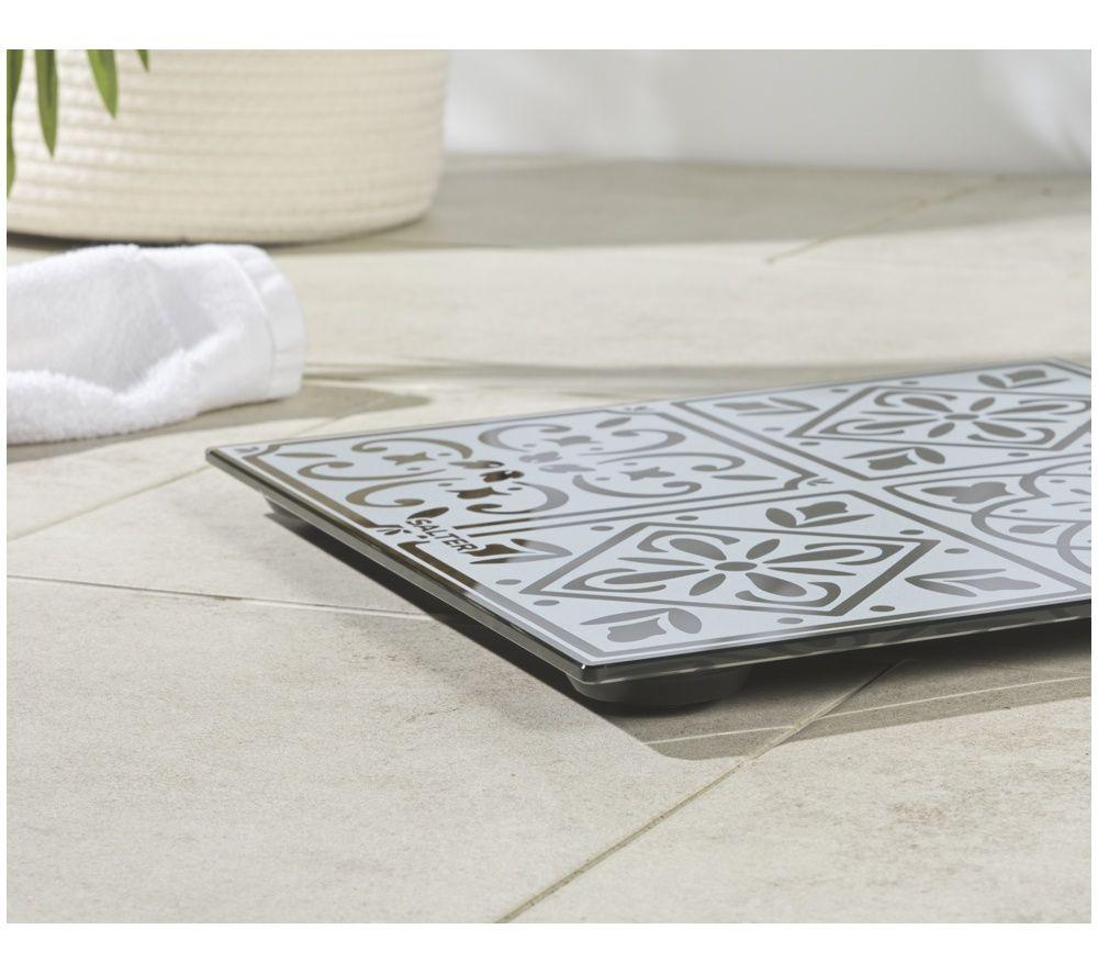 SALTER SA00702TCFEU12 Digital Bathroom Scale - White & black image number 7 of 8