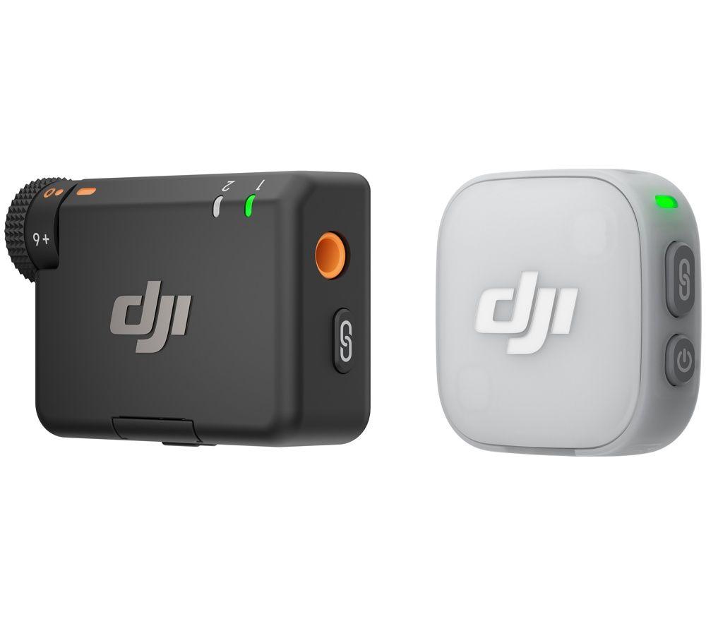 DJI Mic Mini 2 (1 TX  1 RX) Wireless Microphone Kit - Grey & Black