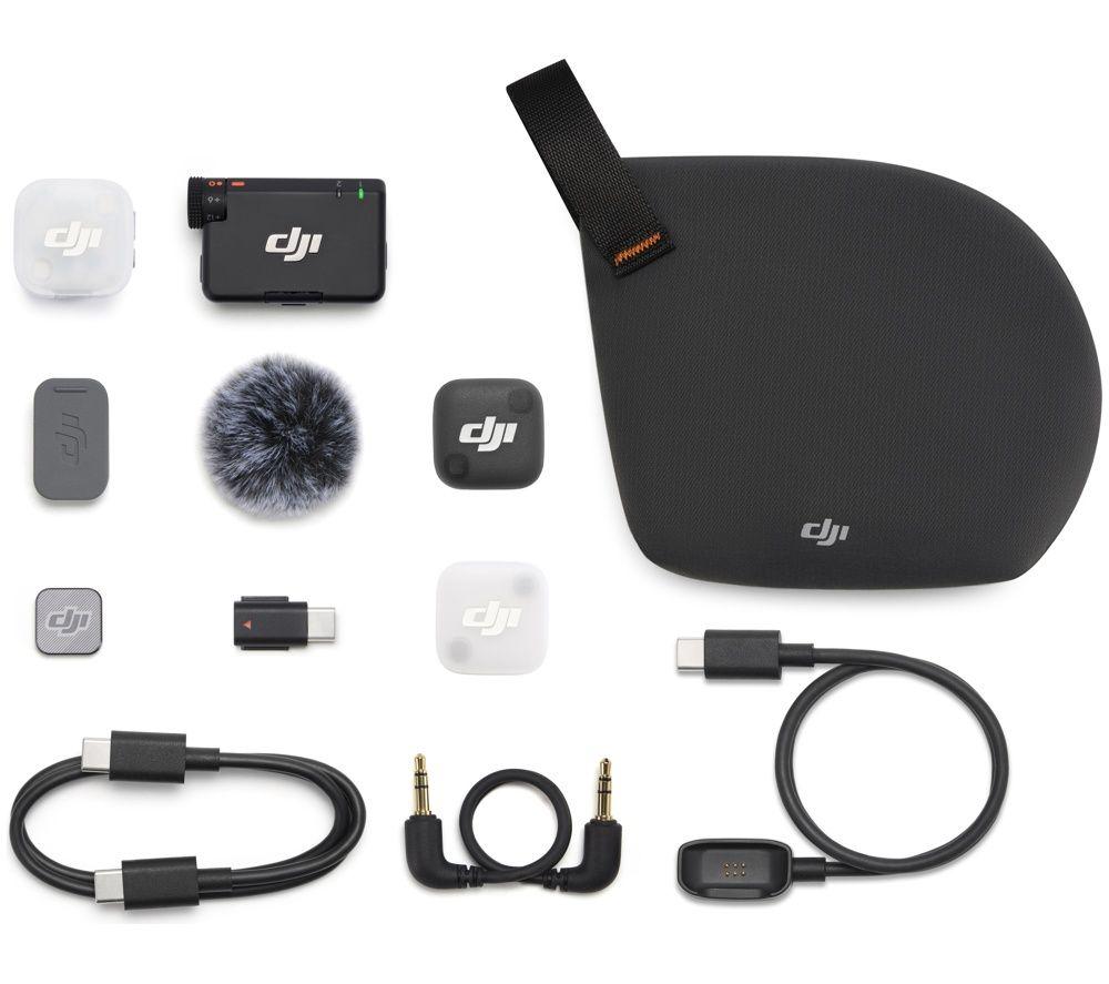 DJI Mic Mini 2 (1 TX + 1 RX) Wireless Microphone Kit - Grey & Black image number 2 of 3