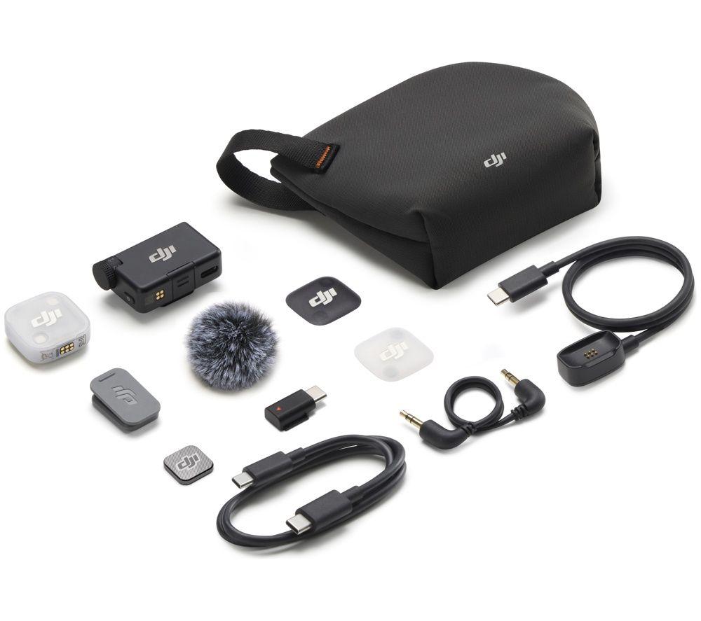 DJI Mic Mini 2 (1 TX + 1 RX) Wireless Microphone Kit - Grey & Black image number 3 of 3