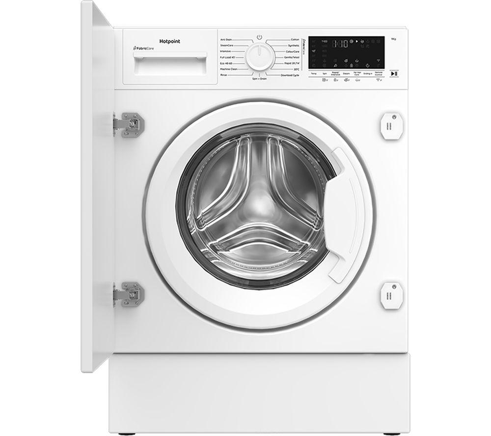 HOTPOINT BIWM91486UK Integrated 9 kg 1400 Spin Washing Machine - White