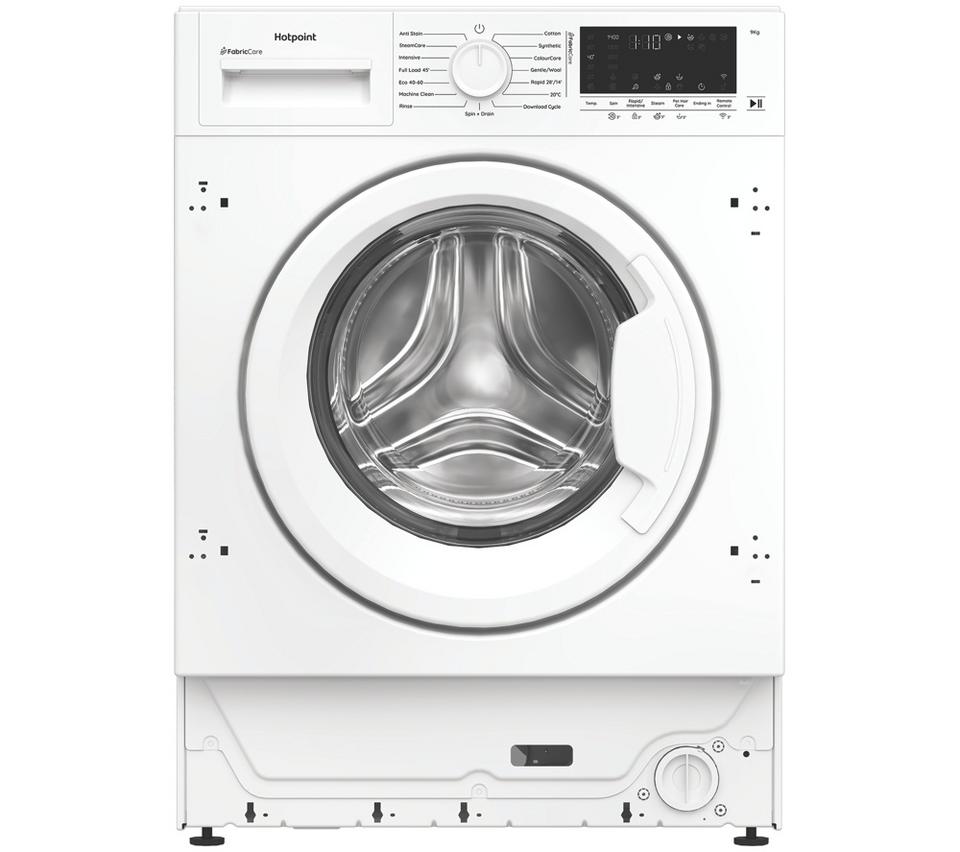 HOTPOINT BIWM91486UK Integrated 9 kg 1400 Spin Washing Machine - White