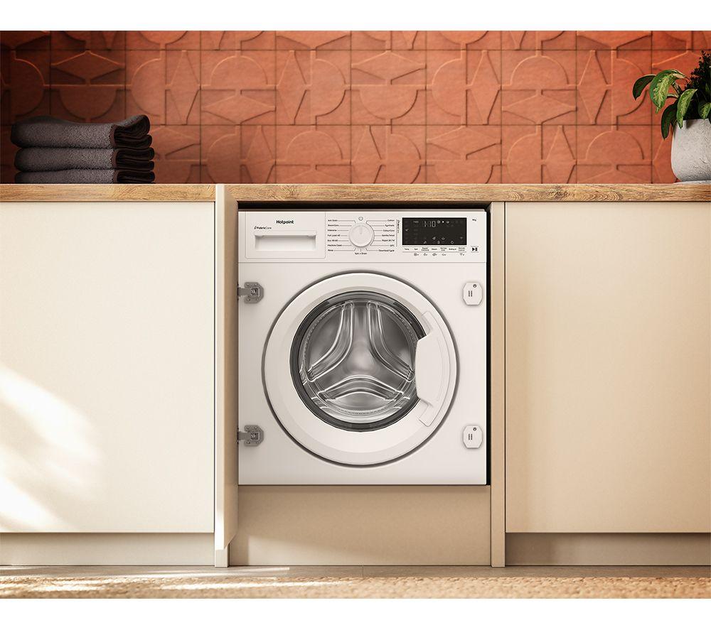 HOTPOINT BIWM91486UK Integrated 9 kg 1400 Spin Washing Machine - White image number 18 of 19
