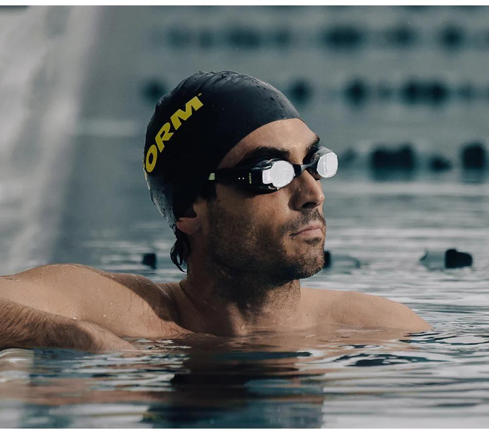 FORMSWIM Smart Swim 2 Swimming Goggles - Yellow & Black image number 2 of 8