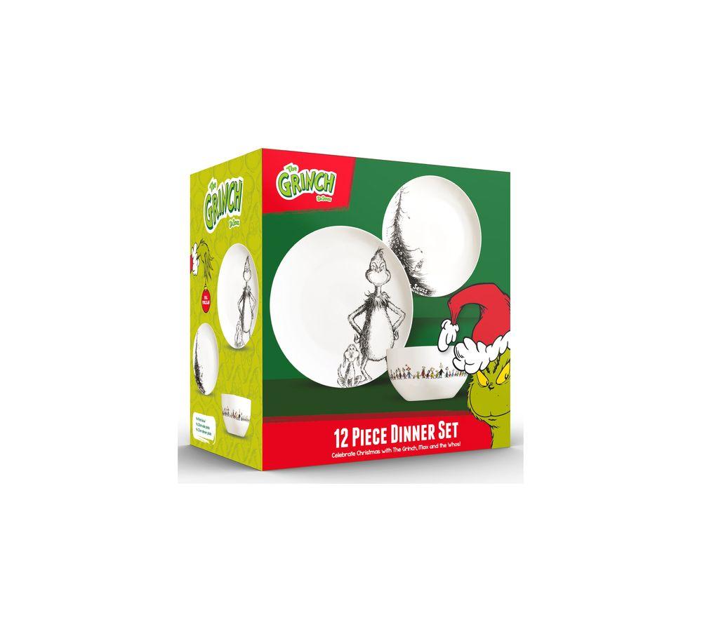 GRINCH 12-Piece Dinner Set - White image number 5 of 5