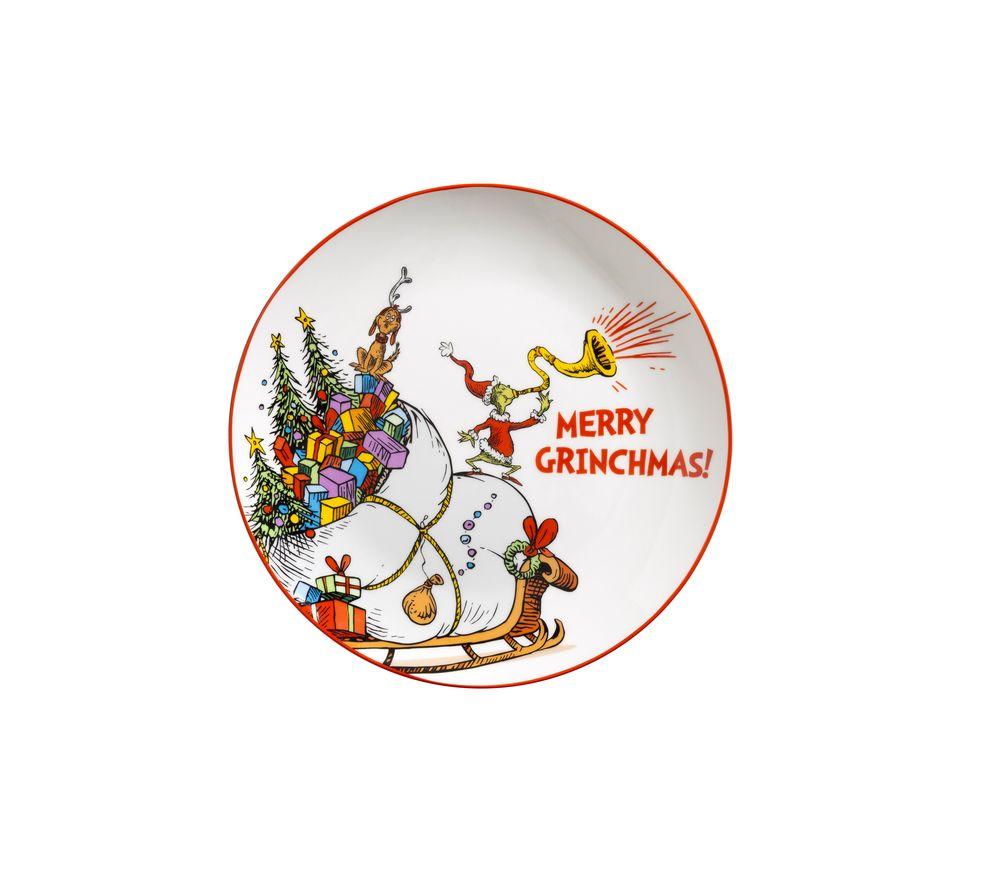 GRINCH Merry Grinchmas 12-Piece Dinner Set - White image number 4 of 6