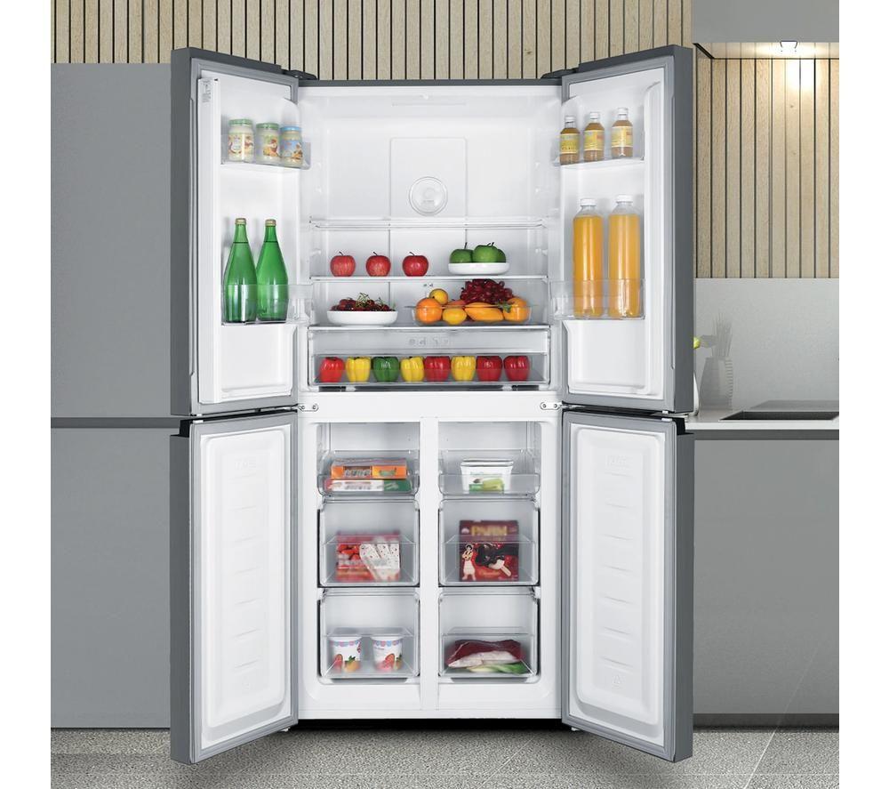 STATESMAN MD018362NI American-Style Fridge Freezer - Inox image number 2 of 4