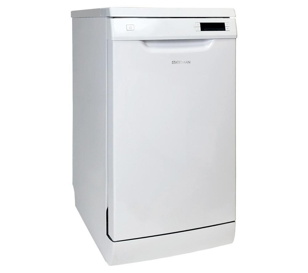STATESMAN FD10PWE Slimline Dishwasher - White image number 2 of 7