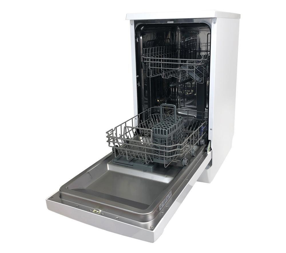 STATESMAN FD10PWE Slimline Dishwasher - White image number 6 of 7