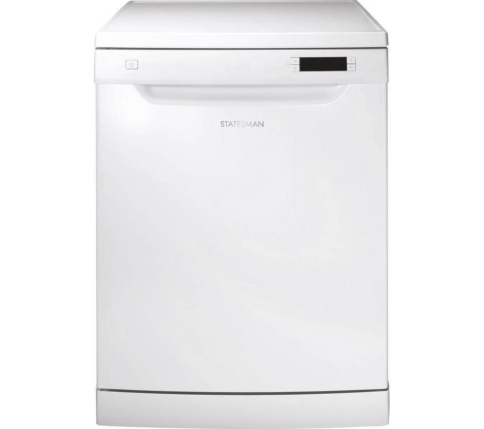 STATESMAN FD12PWE Full-Size Dishwasher - White