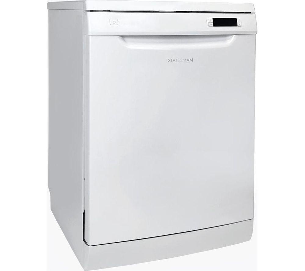 STATESMAN FD12PWE Full-Size Dishwasher - White image number 3 of 7
