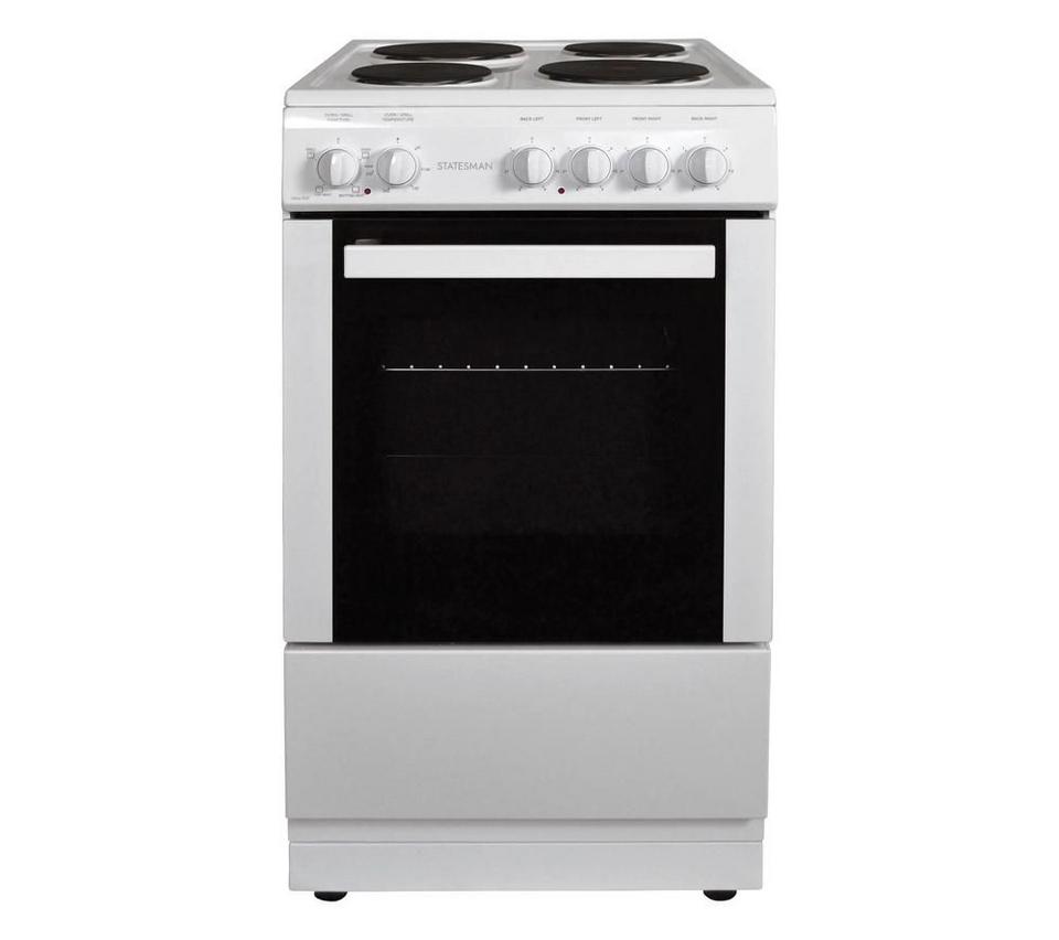 STATESMAN DELTA50W 50 cm Electric Cooker - White