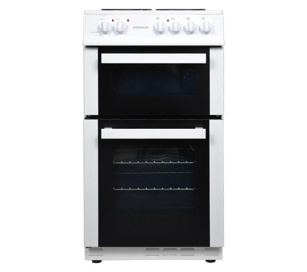 STATESMAN FUSION50W 50 cm Electric Cooker - White image number 4 of 5