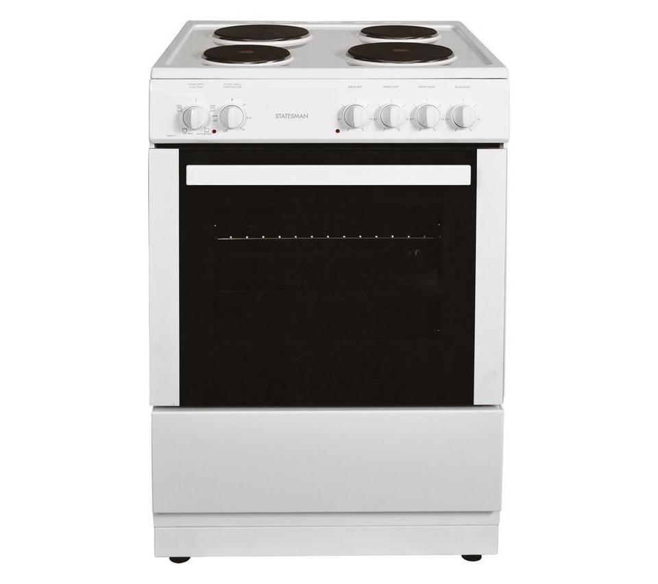 STATESMAN NAPIER60EW 60 cm Electric Cooker - White