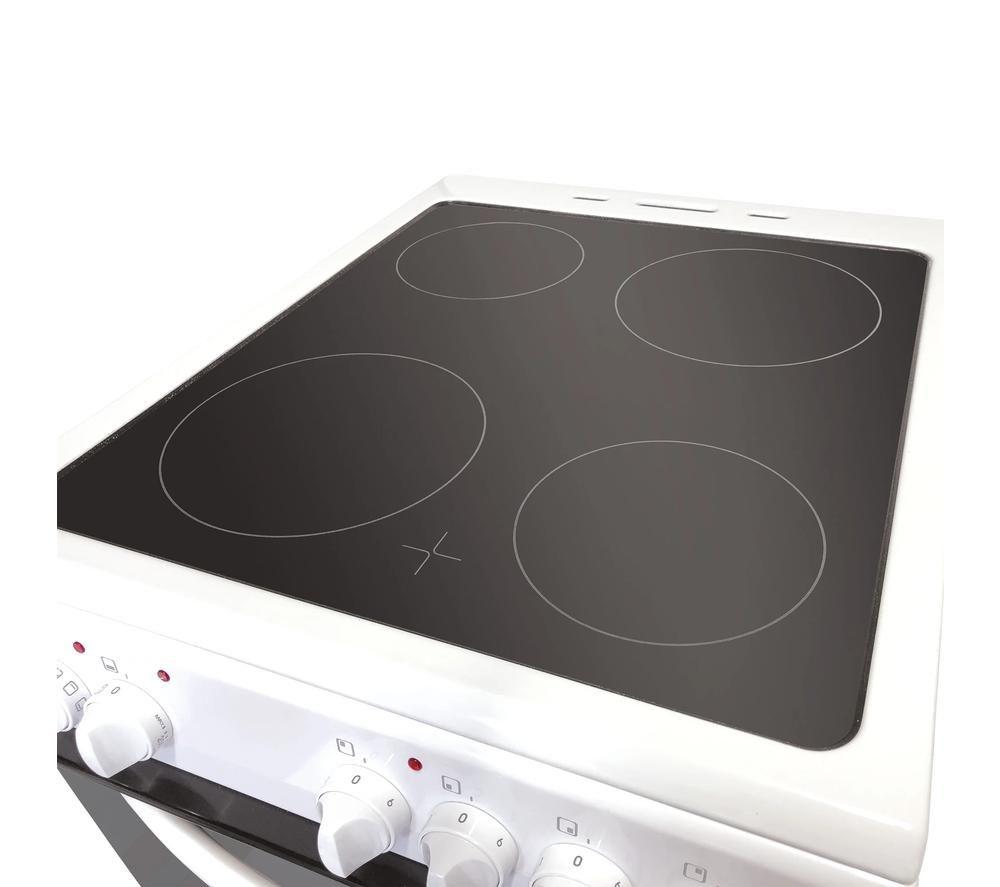 STATESMAN EDC50W 50 cm Electric Ceramic Cooker - White image number 4 of 5