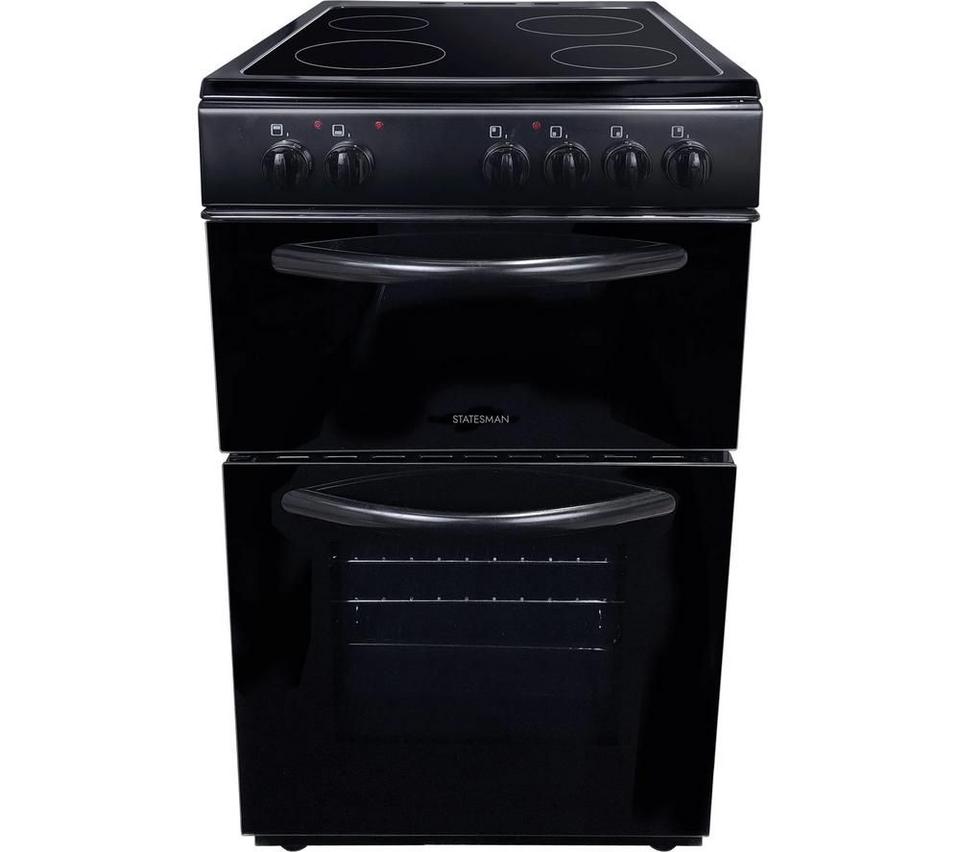 STATESMAN EDC50B 50 cm Electric Ceramic Cooker - Black