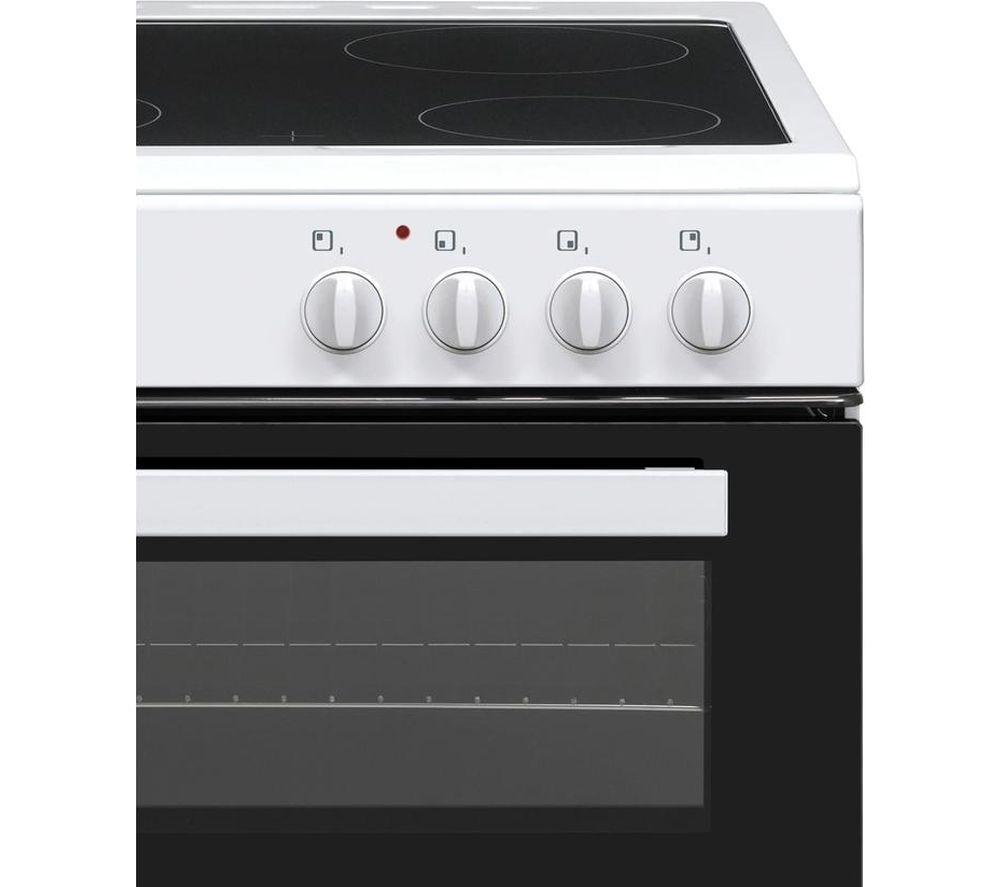 STATESMAN EDC60W2 60 cm Electric Ceramic Cooker - White image number 3 of 3