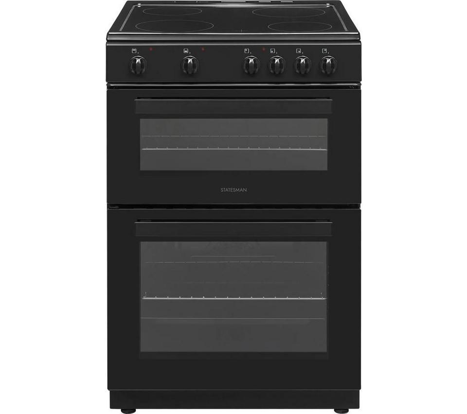 STATESMAN EDC60B2 60 cm Electric Ceramic Cooker - Black