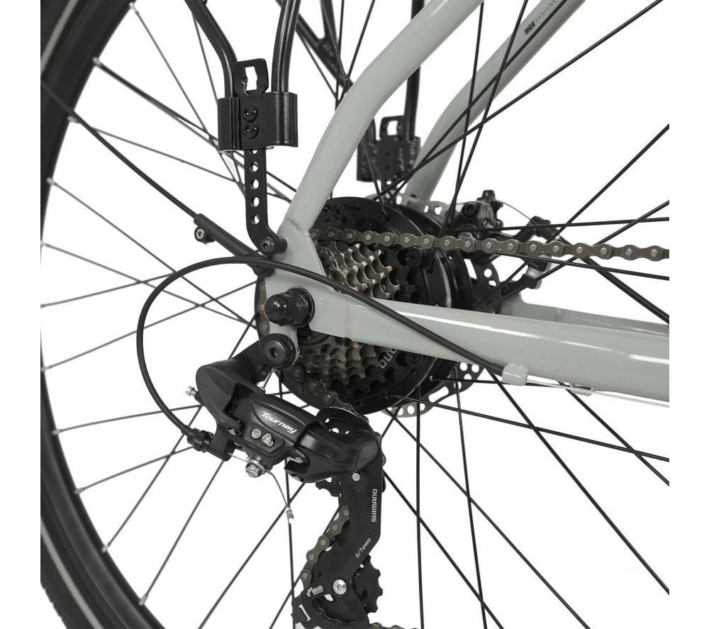 FALCON Liberty Cross Bar Electric Hybrid Bike - White image number 3 of 5